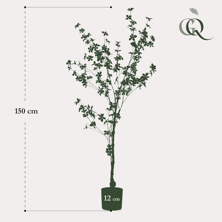 Tropaeolum Speciosum - Ostindische Kirsche - 150 cm - kunstpflanze-Plant-Botanicly